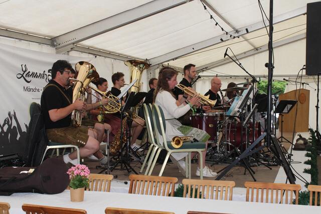 Sorgte für Stimmung: die "Lanaer Südböhmische" aus Südtirol