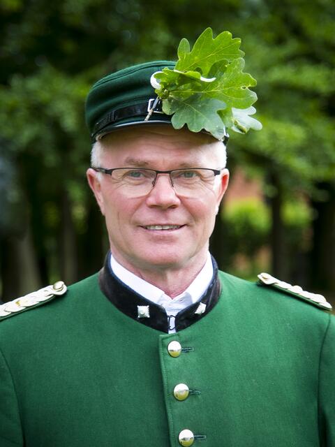 Schützenpräsident Karl-Siegfried Jobmann  | Foto: Schützenverein