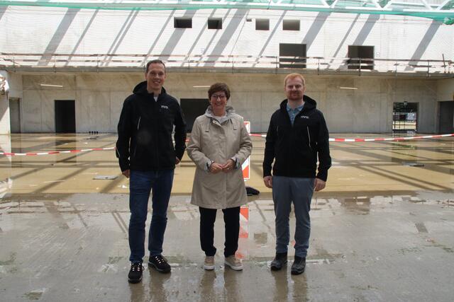 Jens Nordmann (v. li.), Katja Oldenburg-Schmidt und Daniel Kahnert