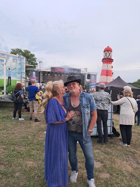 Bea und Thorsten Stahl organisieren das Tönnhafen Festival seit 2015 | Foto: Anika Werner