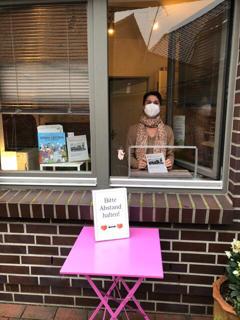 Auch während der Corona-Pandemie gab das Team der Buchhandlung Seevetal alles für die Kunden | Foto: Buchhandlung Seevetal 