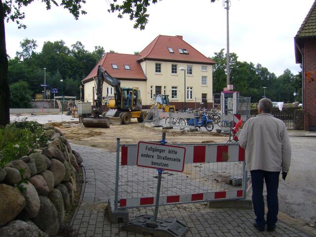 Der Bahnhofsumbau im Jahr 2007 | Foto: Ulrich