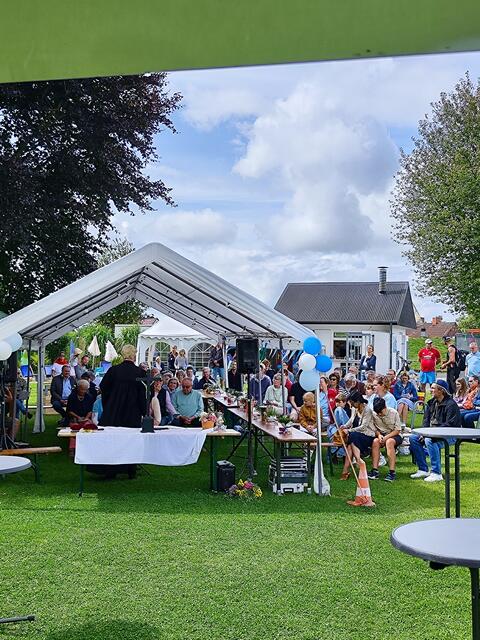 Auch am Sonntag war das Wetter herrlich | Foto: Förderverein Freibad Hollern-Twielenfleth e.V.