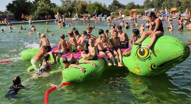 Badespaß bei hohen Temperaturen  | Foto: Jugendzentrum Egons