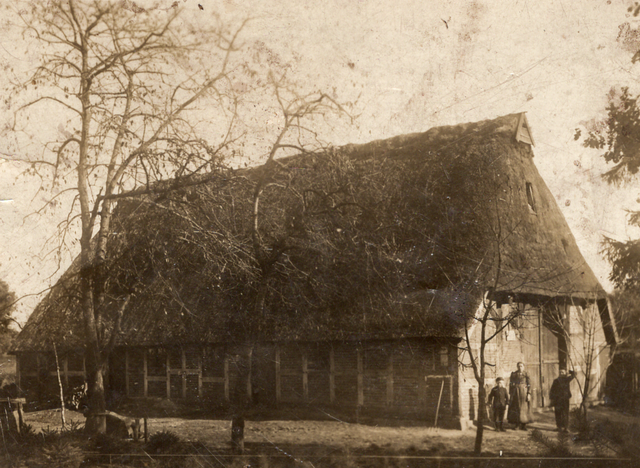 Avensen Nr.35 Doppelhäuslingshaus um 1910