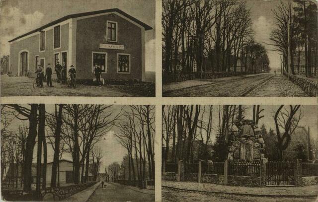 Postkarte Avensen ca.1928