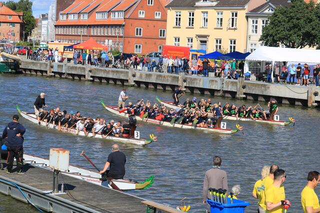 Das Glückstädter Hafenbecken ist ideal für den Wettbewerb | Foto: Itzehoer Wasser-Wanderer