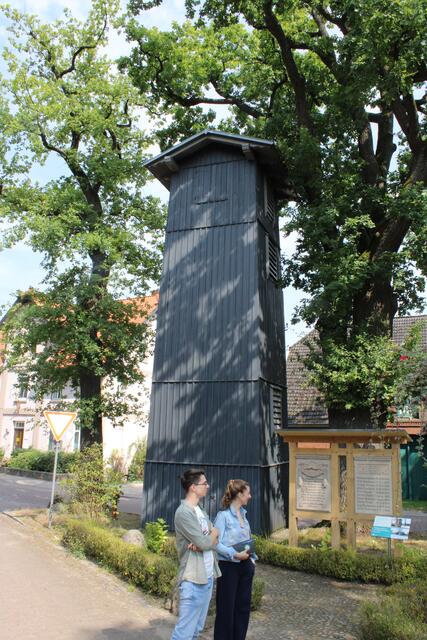 Auch der alte Feuerwehr-Schlauchturm gehört zum Museums-Ensemble | Foto: ce