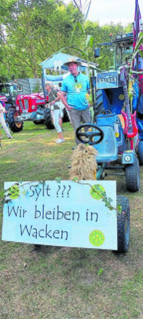 Die Mottos der Erntewagen reichen von amüsant bis politisch