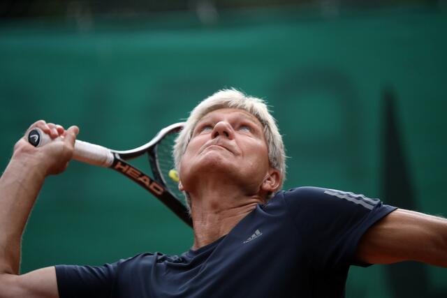 Dr. Stephan Brune (Stade) Sieger Herren 60 Doppel | Foto: A.Deibele