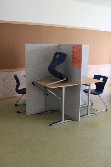 Bei Bedarf gibt es hier zusätzliche Arbeitsplätze | Foto: pöp