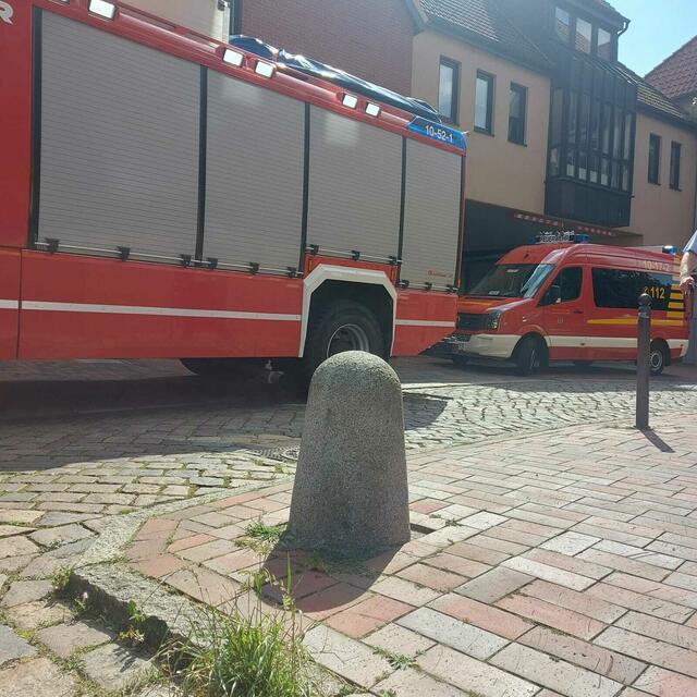 Sofort zur Stelle: die Feuerwehr Zug 1 | Foto: Lilly Schneider