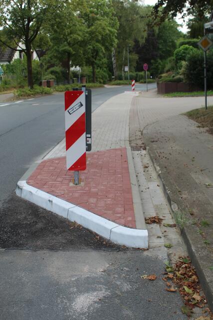 Die neuen Verkehrsinseln sollen die Sicht für Radfahrer verbessern | Foto: pm