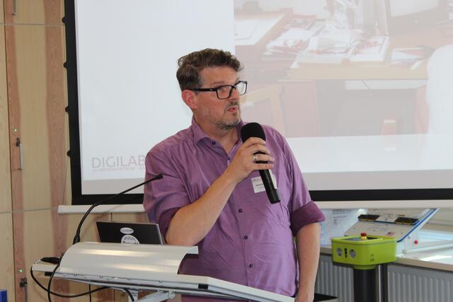 Leiter des Medienzentrums/DIGILABs, Ekkehard Brüggemann | Foto: sra