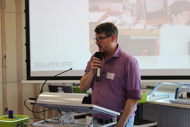 Leiter des Medienzentrums/DIGILABs, Ekkehard Brüggemann | Foto: sra