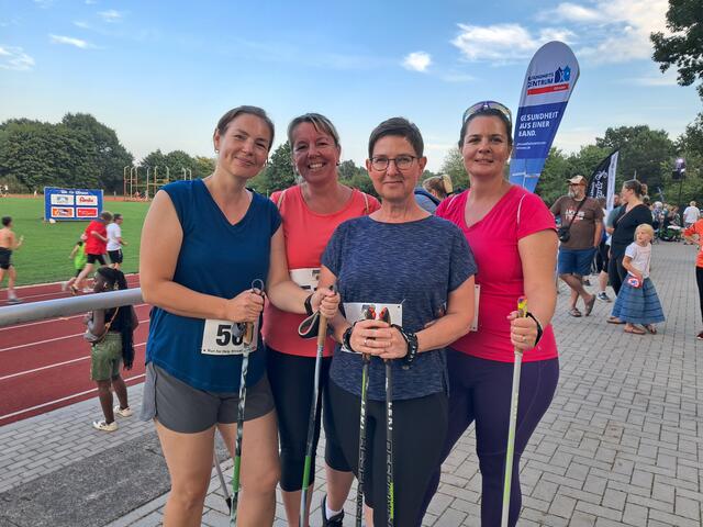 Christin Neuschäffer (v. li.), Susanne Gorka, Anja Rauschke und Alexandra Kather vom JRV Borstel-Luhdorf walkten zum zweiten Mal mit | Foto: Anika Werner