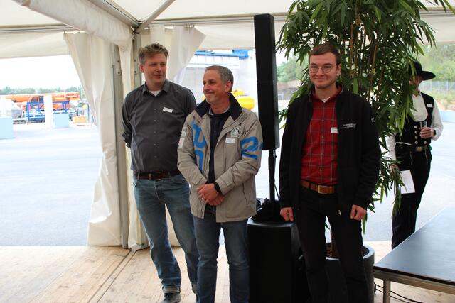 Die Ansprechpartner und Verantwortlichen für die Planung des Projektes  | Foto: sra 