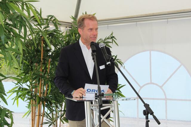 Oliver Dörner bei der Begrüßung der Gäste | Foto: sra 