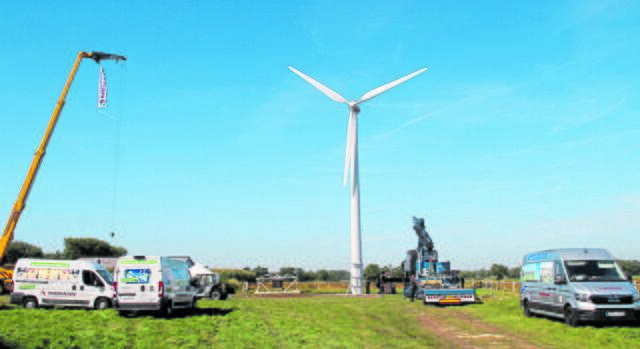 Energiegewinnung durch Windkraft | Foto: Wärme aus der Natur Niemann GmbH &amp; Co. KG