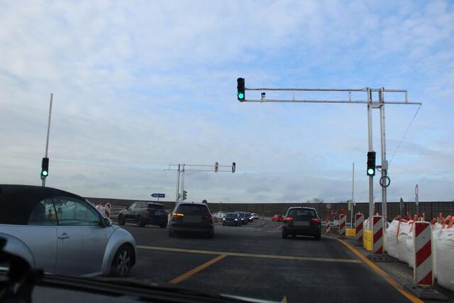 Viel Verkehr an der Auf- und Abfahrt zur A26 | Foto: pm