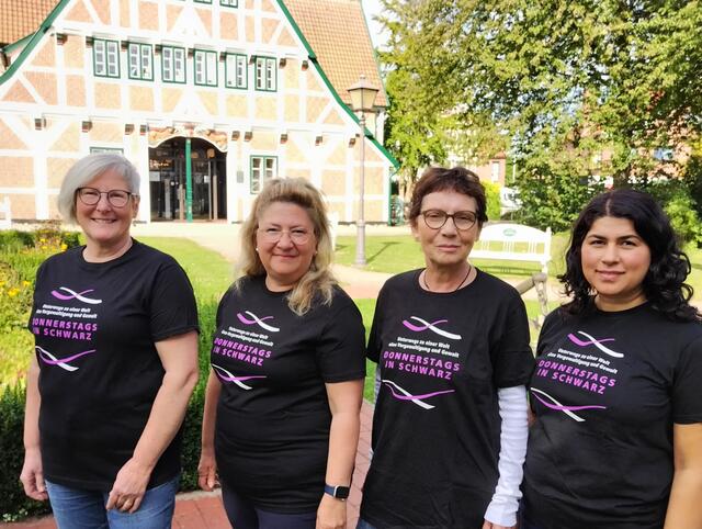 Das Orga-Team_2024: Marina Vollmann, Michelle Bauxmann,  Susanne Decker-Michalek und Sinur Aziz | Foto: Gleichstellung Jork