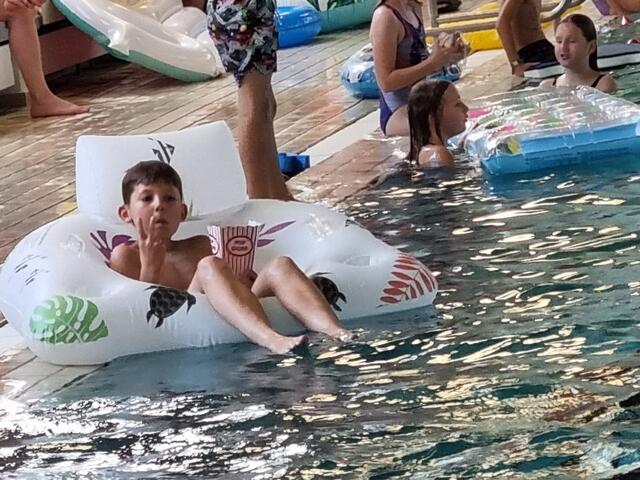 Hatte beim Wasser-Kino Spaß : Maximilian  | Foto: ig