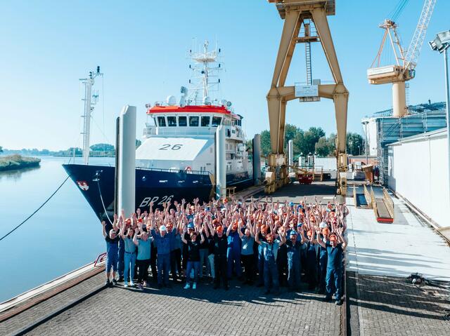 Die Belegschaft der Peters Werft ist hoch motiviert. Neue Fachkräfte sind immer willkommen | Foto: Peters Werft