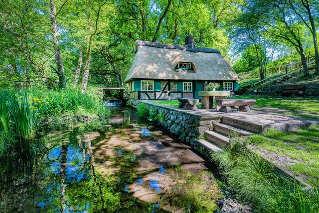 Idylle auf der Stader Geest: die Walkmühle bei Ohrensen | Foto: Martin Elsen/nord-luftbilder.de