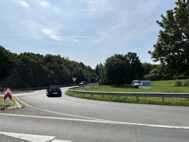 Die Autobahnauffahrt zur A39 | Foto: sra
