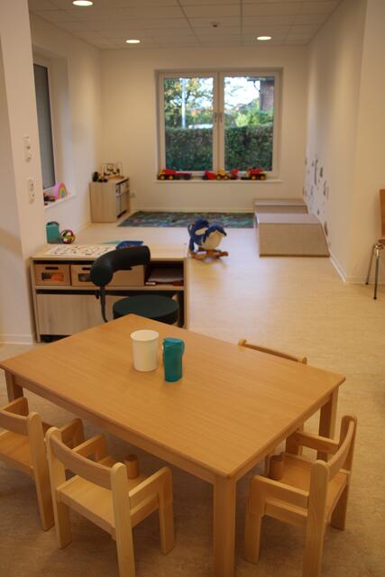 Blick in einen Bereich einer der beiden Krippengruppen