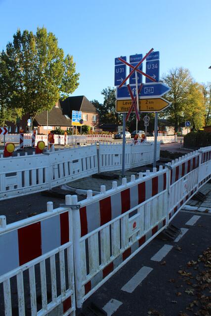 Nach Westerhof ist keine Weiterfahrt möglich | Foto: pm