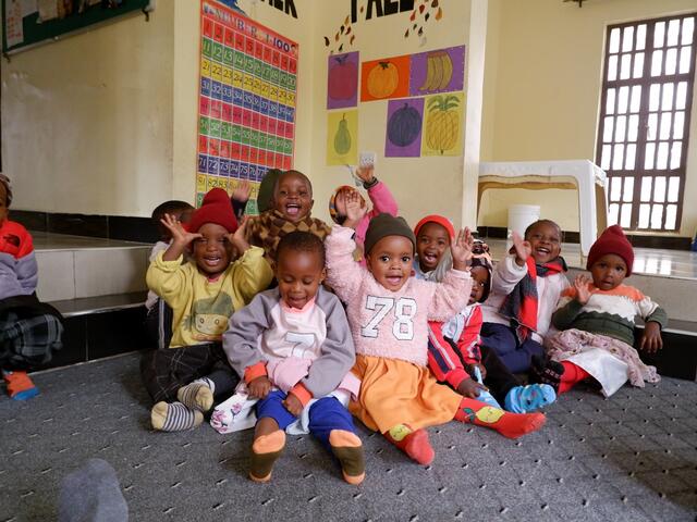 Die Kleinsten freuen sich über die neue Daycare - Home of Malaika | Foto: Esther Prohl