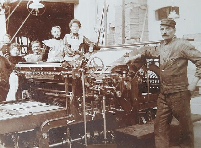Das Unternehmen begann 1949 mit Druckprodukten, die in perfekter Qualität produziert wurden - wie auch heute noch | Foto: Slabon