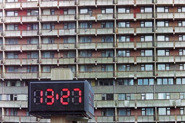 Die Neubauten in der DDR bestanden meist nur aus Plattenbauten | Foto: jd