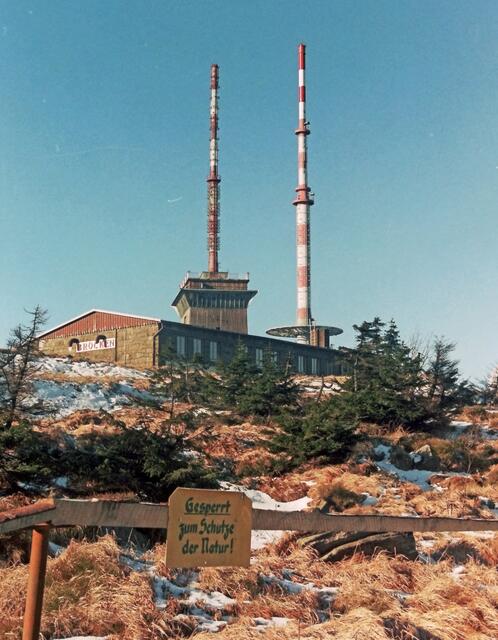 Der höchste Berg im Harz, der Brocken, war auch für DDR-Bürger jahrzehntelang unerreichbar. Er lag im Sperrgebiet an der Grenze | Foto: jd