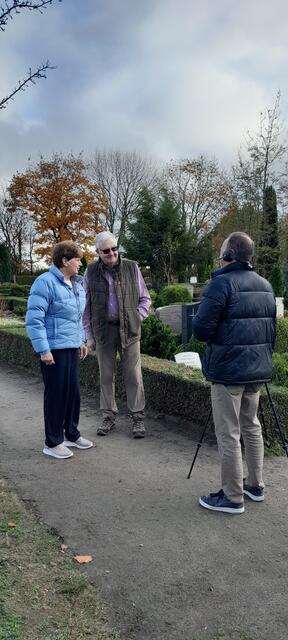Filmaufnahmen für die TV-Dokumentation im britischen Fernsehen | Foto: Bülau