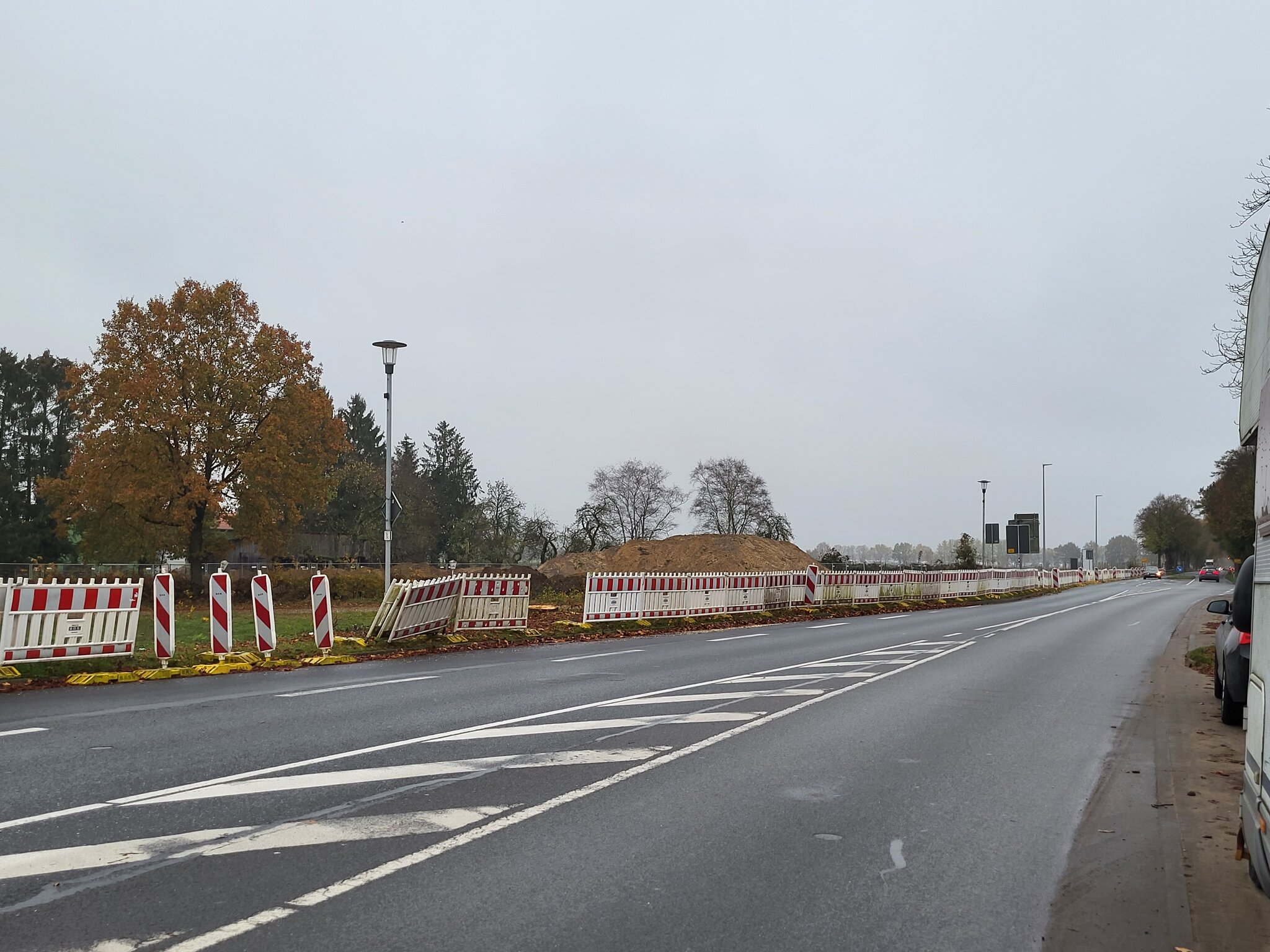Viele Bäume mussten für Tostedter Kreisel weichen Kahlschlag am