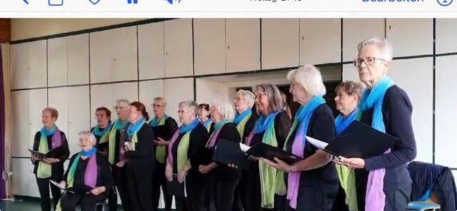 Der Buchholzer Chor Spätlese trat bei den Töster Kulturtagen auf | Foto: Spätlese