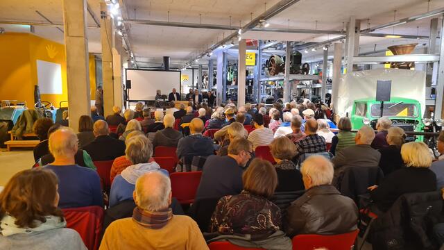 Rund 130 Personen kamen zur Mitgliederversammlung des Fördervereins des Freilichtmuseums am Kiekeberg | Foto: FLMK