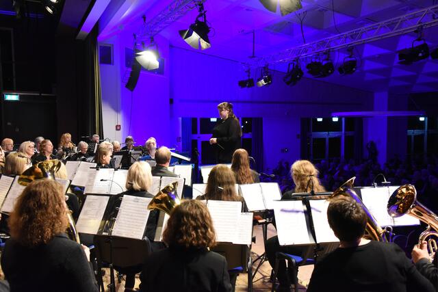 Jubiläumskonzert vor ausverkaufter Stadthalle. Stadtorchester spielt für das begeisterte Winsener Publikum. 