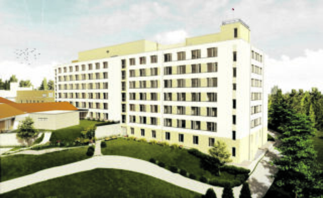 So soll das Bettenhaus West nach der Fertigstellung aussehen | Foto: pm