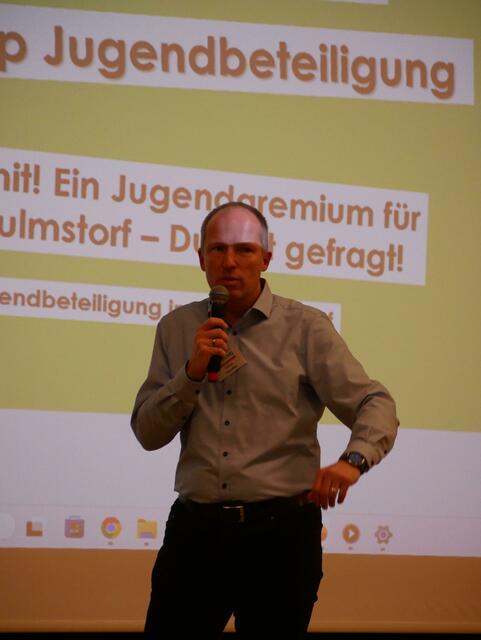Bürgermeister Tobias Handtke bei der Kickoff-Veranstaltung | Foto: Handtke