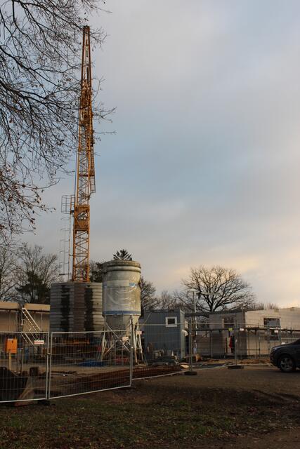 Der Rohbau steht bereits in den Grundzügen | Foto: sb
