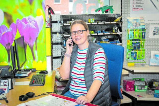 Gaby Kröger, Tochter von Rudolf Kröger, ist auch in der Firma tätig  | Foto: Kröger