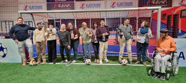 Spaß beim Sport in der Soccer-Halle  | Foto: ig