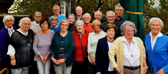 Die Teilnehmer des jüngsten Ehemaligentreffens der einstigen Winsener Eckermann-Schüler | Foto: Otto Blecken