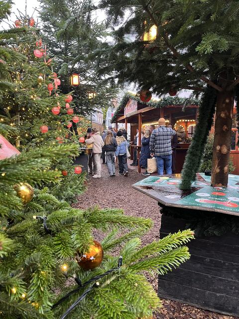 Zauberhafte Weihnachtskulisse auf dem Weihnachtsmarkt Buxtehude. | Foto: sapo