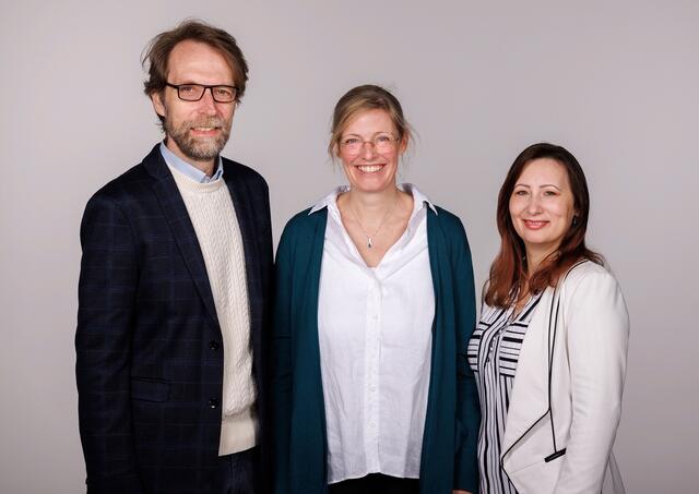 Hörakustikmeister Klaus Schütz mit seiner Frau Andrea Schütz und Tatjana Papst | Foto: Hörkonzept
