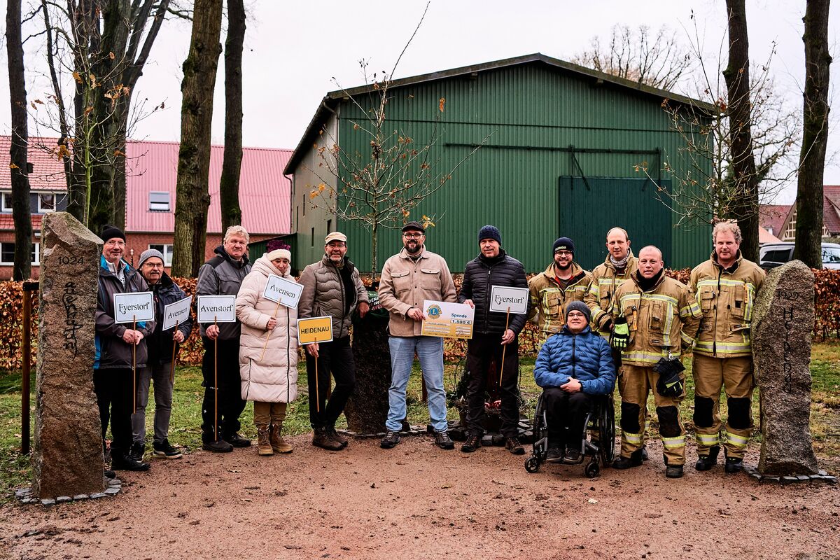 Für Feuerwehr und Dorfhistoriker – Originalfoto zum Pressebericht