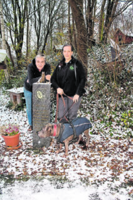 Tierschutzvereinsvorsitzender Rolf Schekerka und Tierheim-Leiterin Melanie Neumann | Foto: os
